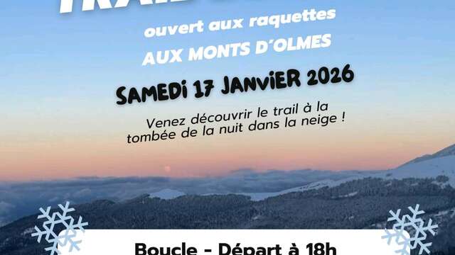 Sortie OFF Trail Blanc