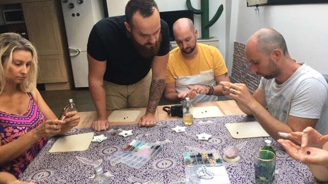 Atelier bracelet en pierres