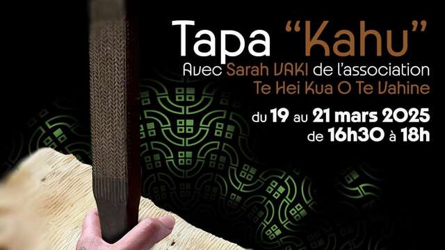 Immersion workshops - Rauti Tumu Ma'ohi