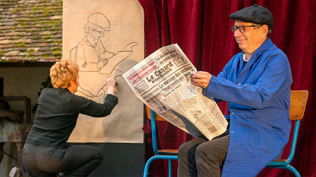 Een klein muziekje in de staart" show