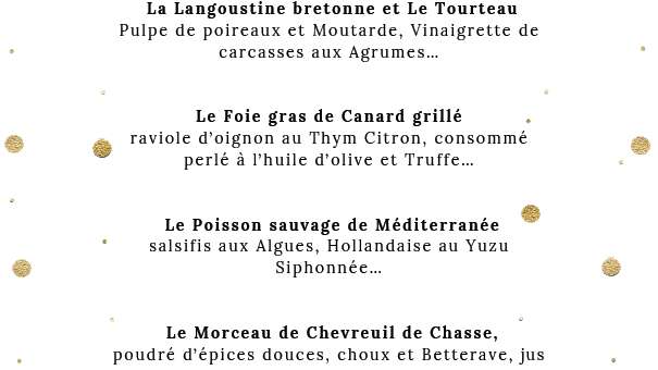 New Year's Eve dinner at Mère Germaine