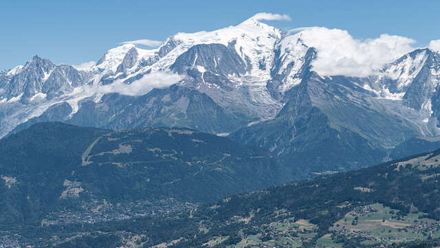 Da Cordon a Combloux - sentiero pedonale