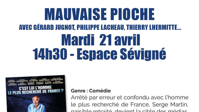 Ciné Seniors - Mauvaise pioche