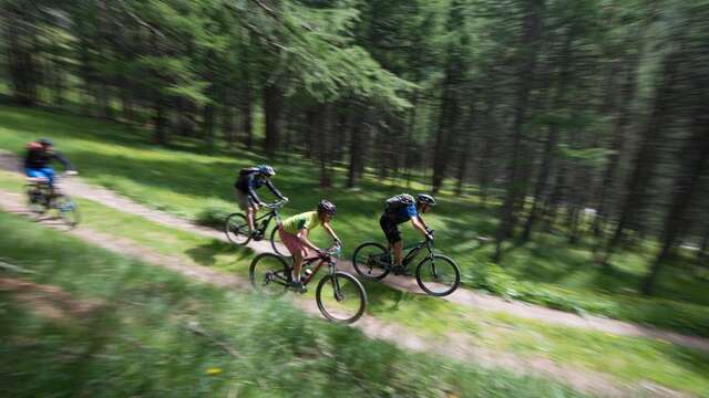 Gouret - la Verte en VTT