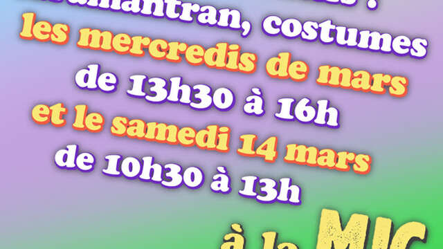 Ateliers créatifs - carnaval de Serres