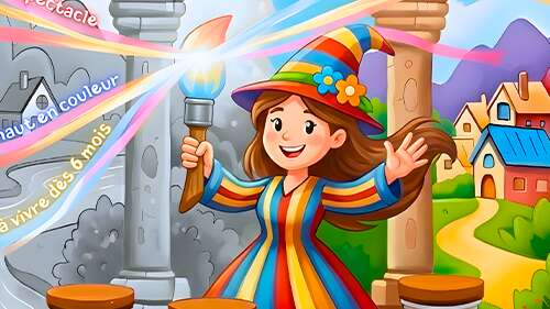 La magicienne des couleurs - spectacle enfant