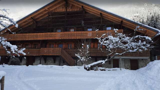 Appartement n°2 dans chalet - 77m² - 3 chambres - David-Vonne Jean-Luc