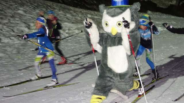 Piste du Hibou - Nocturne de ski de fond - Revard-Crolles