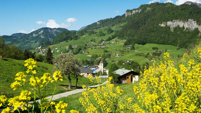 Boucle cyclo : Balcons de l'Arly