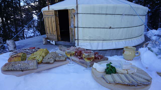 Apéro Raquettes Collectif: relax e convivialità nel cuore della natura