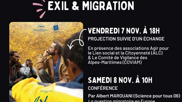 Le mois du film documentaire "Exil & Migration"