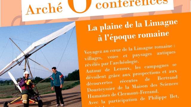 Arché Ô conférence : La plaine de Limagne à l'époque romaine