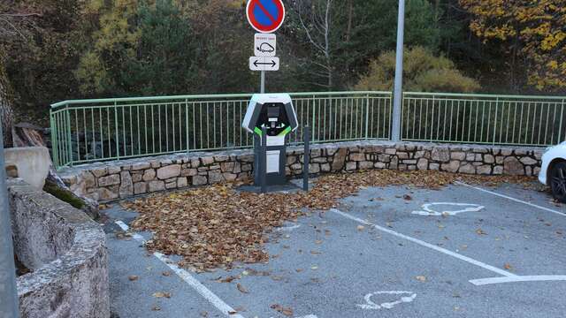 Borne de recharge pour véhicules électriques