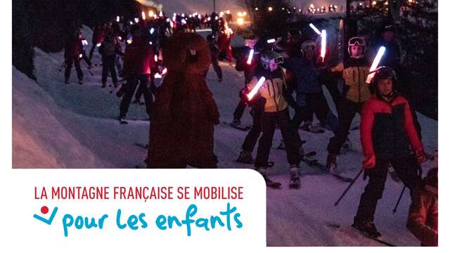 Charity torchlight descent - Les p'tits flambeaux