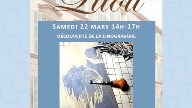 Les Ateliers du Lilou - Découverte de la Linogravure par Bleu Reine