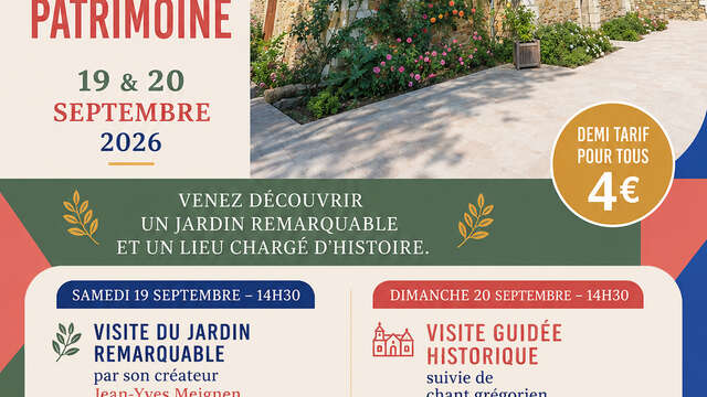 Visites guidées pour les Journées du patrimoine à Valsaintes