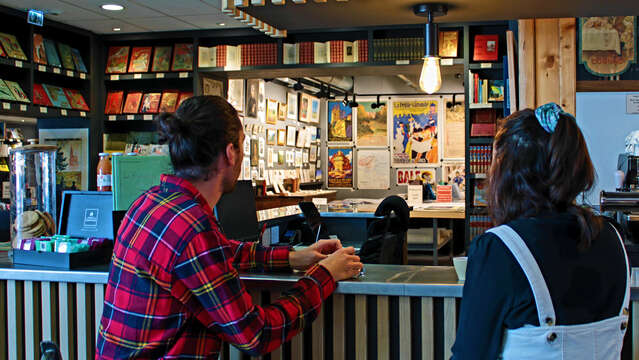 Le café de la Librairie Quillet