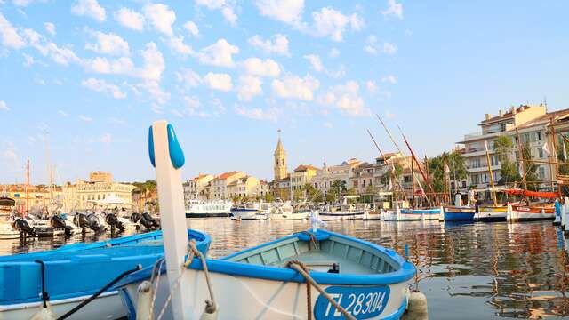 Der Hafen von Sanary