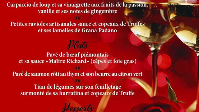 Saint-Valentin à l'Auberge du Château