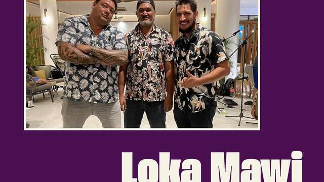 Loka Mawi in concert at La Casa Bianca Tahiti