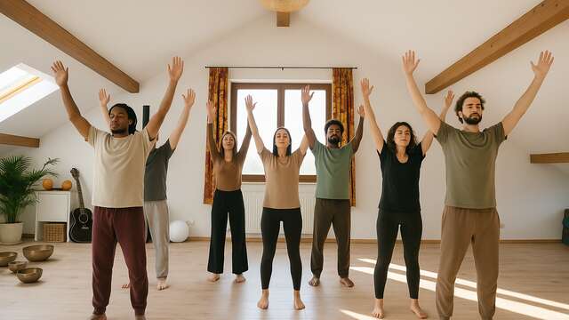 Méditation active d'Osho en groupe à Crolles