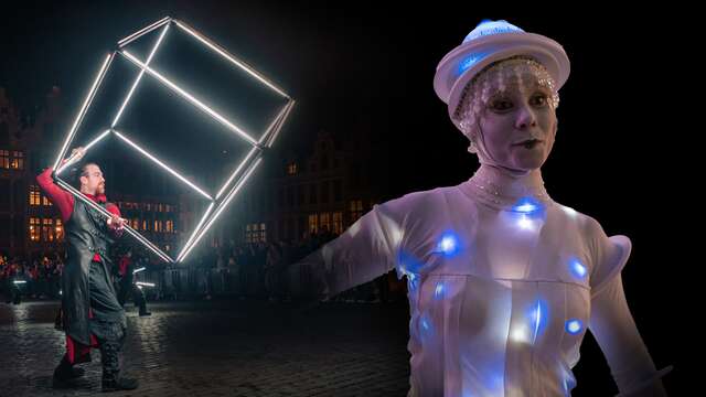 Märchenhafte Szenen | Invasioni Lunari & Cube Led