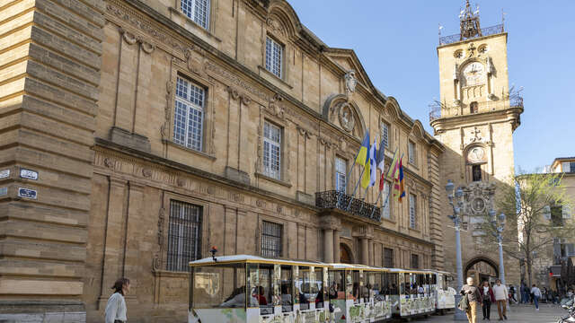 Visite d'Aix-en-Provence by electric touristic train