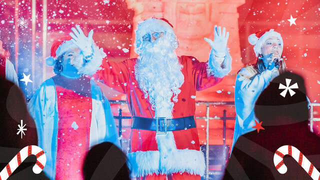 Disney Show, departure of Father Christmas