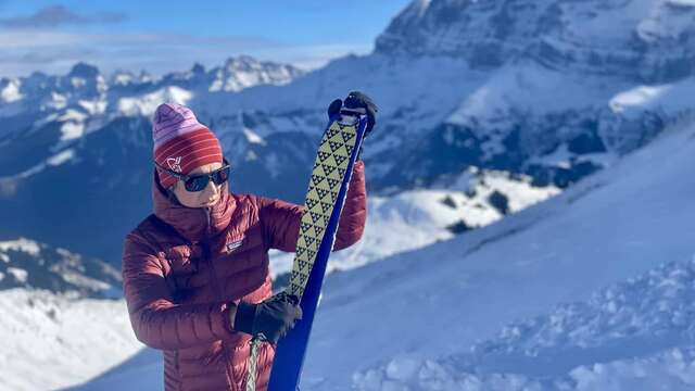 Ski de randonnée avec le bureau des guides
