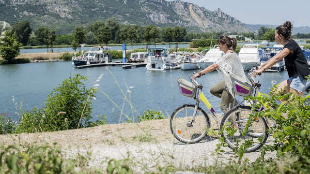 La ViaRhôna à Valence