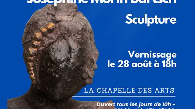 Exhibition at La Chapelle des Arts—Joséphine Morin Bartsch, painting.