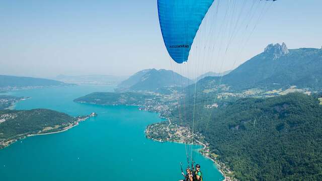 Vol en parapente : enfants