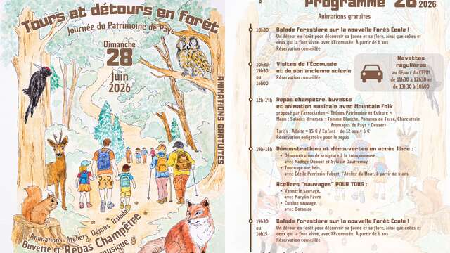 Journée du Patrimoine de Pays à l'Ecomusée du bois et de la forêt