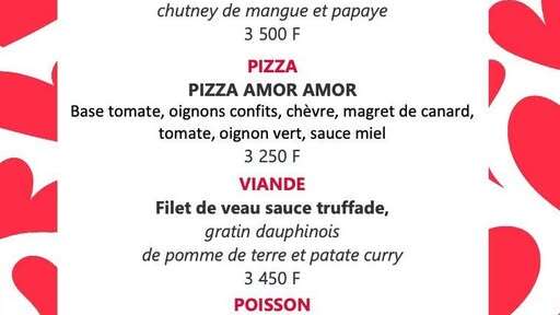 Saint Valentin 2025 - Pizza & Pasta