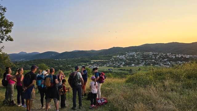 Les Randonnées coucher de soleil - Sur les hauteurs de Châtel-Guyon Puy Bechet