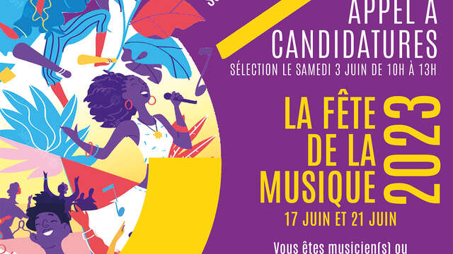 Fête de la musique 2023 : appel à candidatures