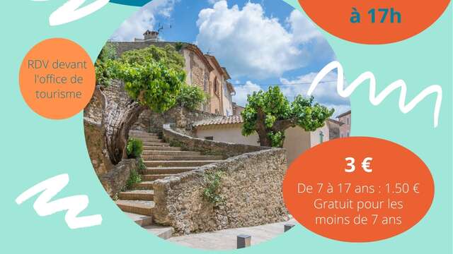 Visite guidée du village de Villecroze