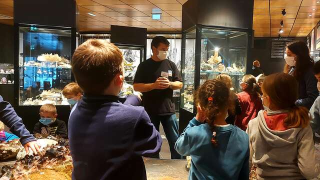 Visite guidée en compagnie d'un cristallier