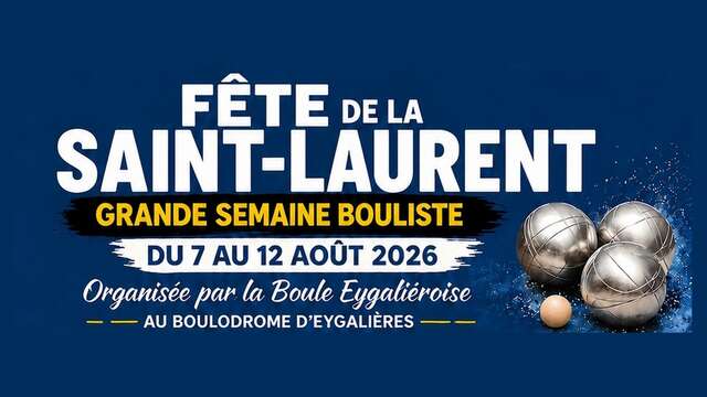 Saint-Laurent Votivfest 2026 - Petanque Woche