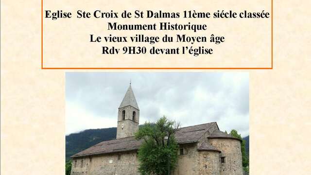Visita guidata di San Dalmas e della sua chiesa.