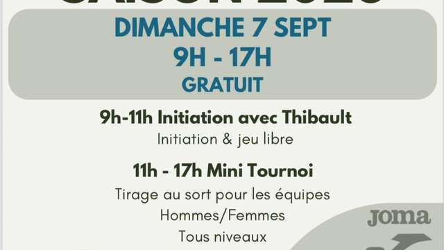 Padel 'Smash de saison 2026' (Saison-Smash)