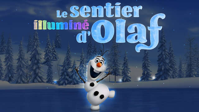 Der beleuchtete Pfad von OLAF