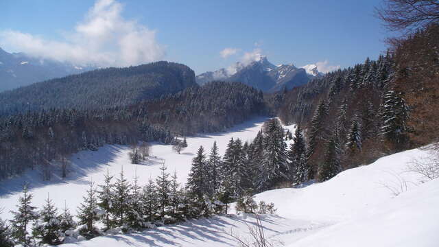 La Pointe de la Cochette - Itinéraire hiver