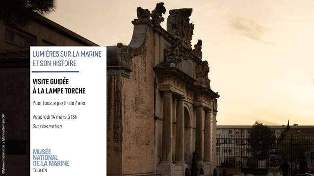 Visite guidée du Musée de la Marine à la lampe torche