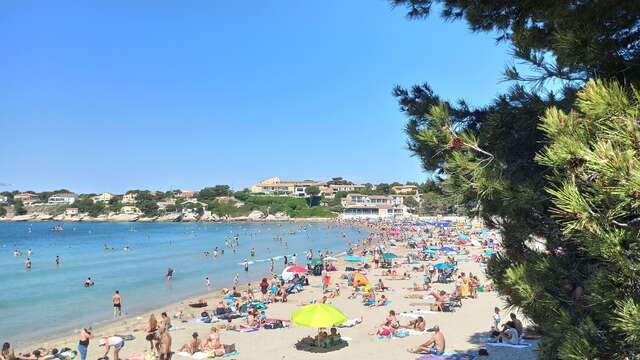 Plage du Verdon