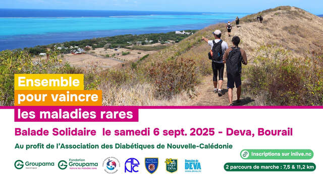 Balade solidaire Groupama Pacifique