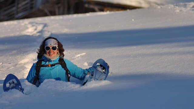 Snowshoeing itinerary : La Granze