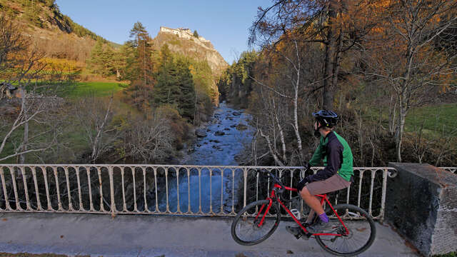 Liaison VTT Château-Queyras - Abriès-Ristolas