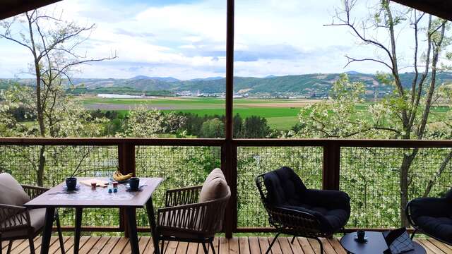 Hébergements insolites au Camping Domaine de Senaud