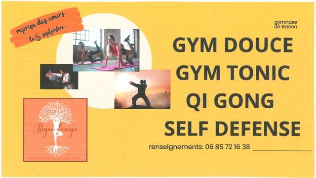 Gym douce et Gym tonic